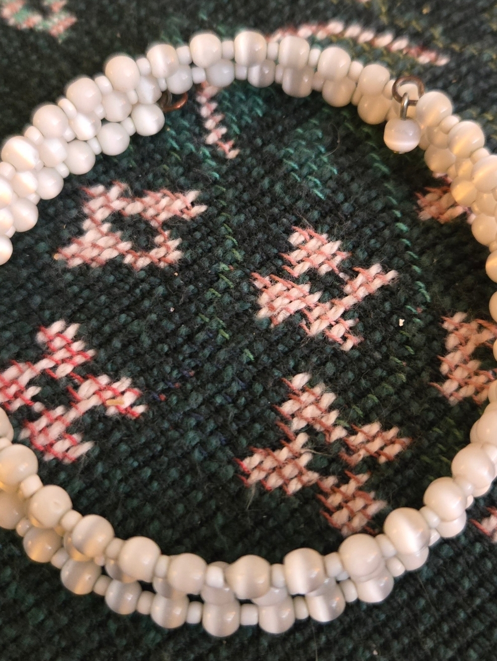 Moonstone Bead Bracelet